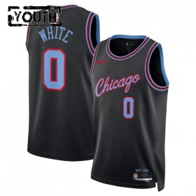 Canotte Bambino Chicago Bulls Coby Black Nike 2025-26 City Edition Nero Swingman
